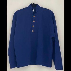 Ilana Kohn Ki Pullover in Mazarine Blue size Small